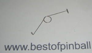 Coin Door Torsion Spring (Gottlieb)